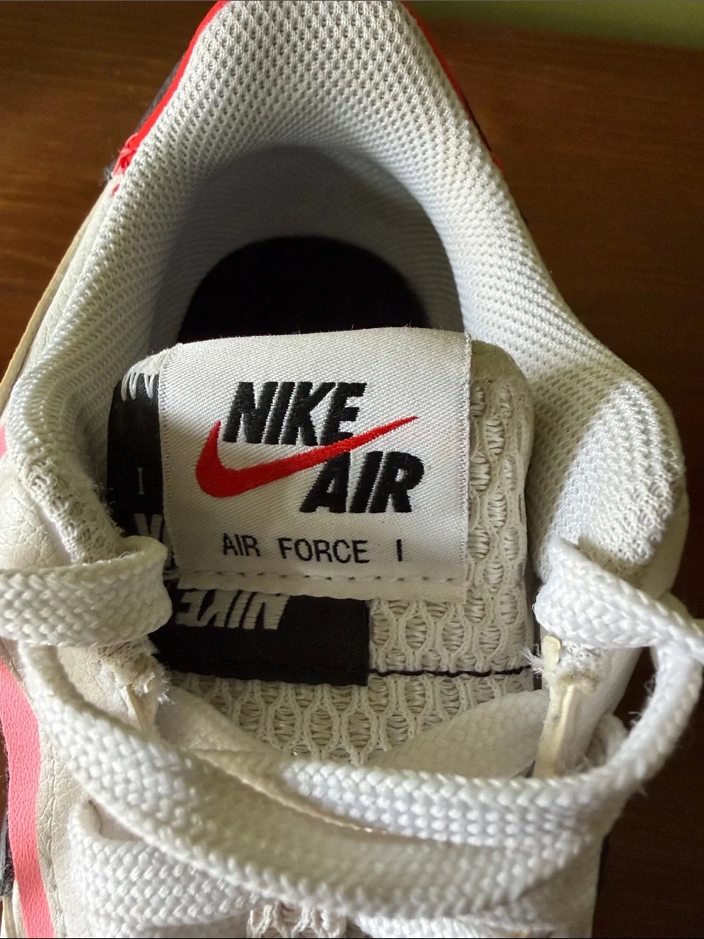 Ladies Nike Air Force 1 Tennis Shoes